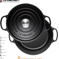 24 cm - Le Creuset Cocotte Evolution Casseruola Rotonda In Ghisa