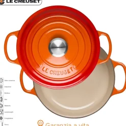 24 cm - Le Creuset Cocotte Evolution Casseruola Rotonda In Ghisa