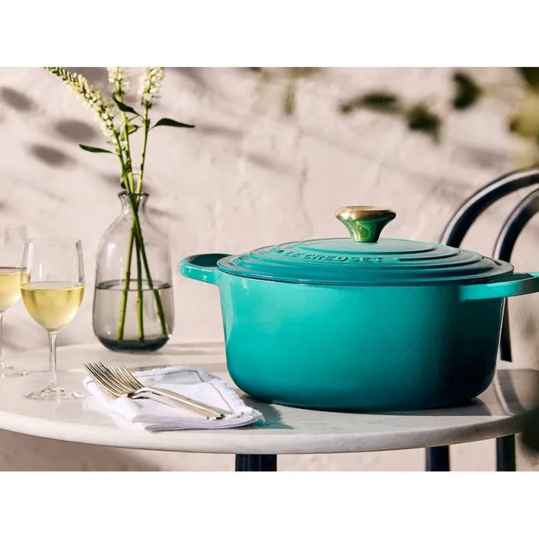 28 cm - Le Creuset Cocotte Evolution Casseruola Rotonda In Ghisa