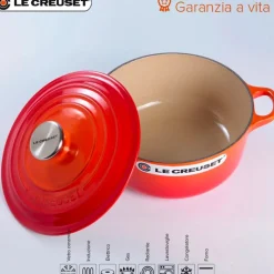 28 cm - Le Creuset Cocotte Evolution Casseruola Rotonda In Ghisa