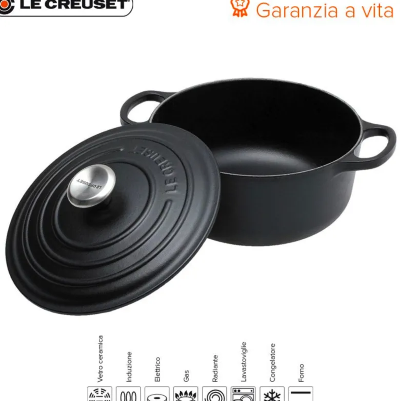 28 cm - Le Creuset Cocotte Evolution Casseruola Rotonda In Ghisa