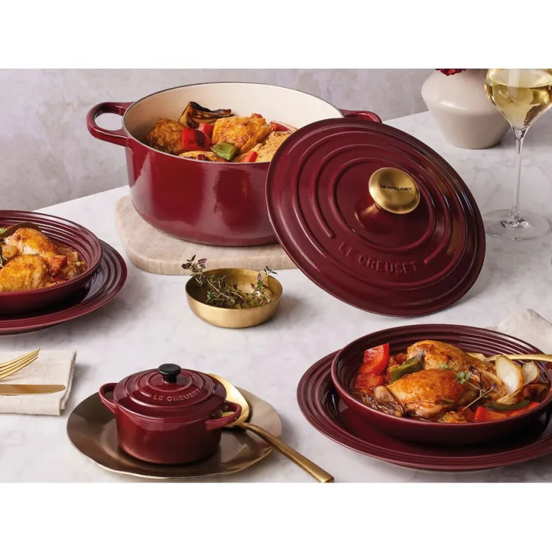 28 cm - Le Creuset Cocotte Evolution Casseruola Rotonda In Ghisa