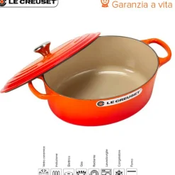 33 cm - Le Creuset Cocotte Evolution Casseruola Ovale In Ghisa