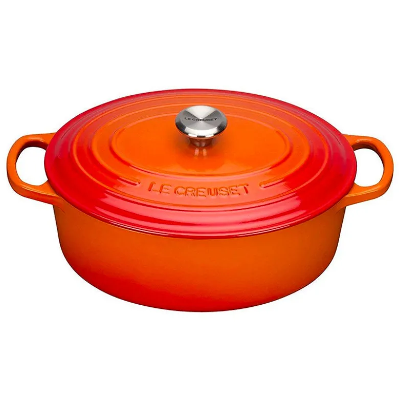 33 cm - Le Creuset Cocotte Evolution Casseruola Ovale In Ghisa