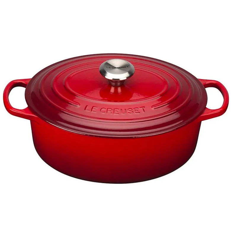 33 cm - Le Creuset Cocotte Evolution Casseruola Ovale In Ghisa