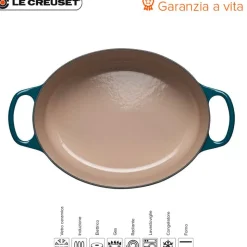 31 cm - Le Creuset Cocotte Evolution Casseruola Ovale In Ghisa
