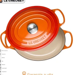 29 cm - Le Creuset Cocotte Evolution Casseruola Ovale In Ghisa