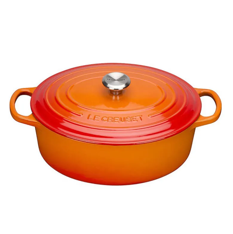 29 cm - Le Creuset Cocotte Evolution Casseruola Ovale In Ghisa