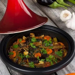 31 cm - Le Creuset Cocotte Tajine In Ghisa e Ceramica