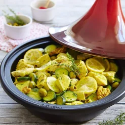 31 cm - Le Creuset Cocotte Tajine In Ghisa e Ceramica