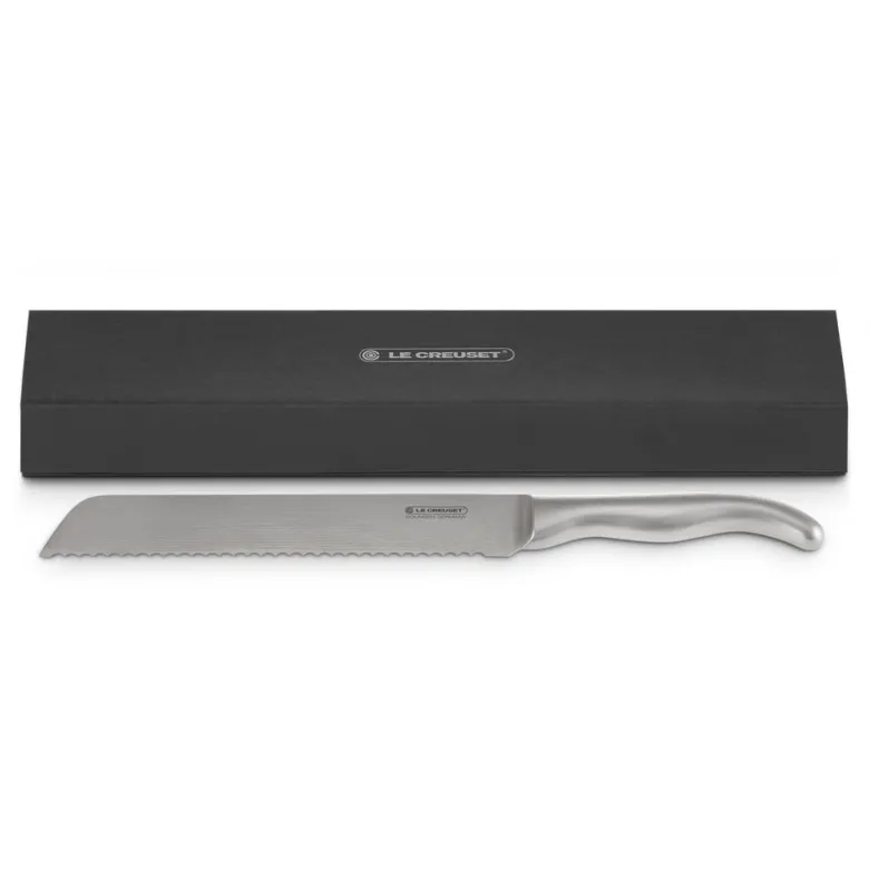 20 cm - Le Creuset Coltello Pane In Acciaio Inox