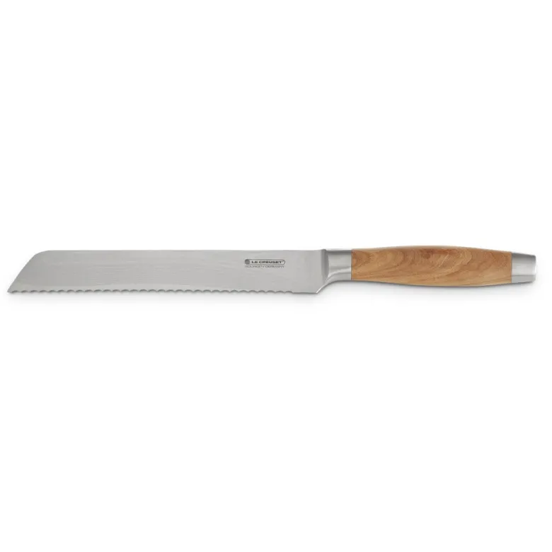 20 cm - Le Creuset Coltello Pane In Acciaio Inox