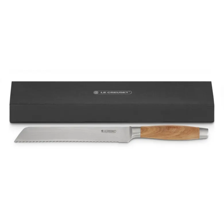 20 cm - Le Creuset Coltello Pane In Acciaio Inox