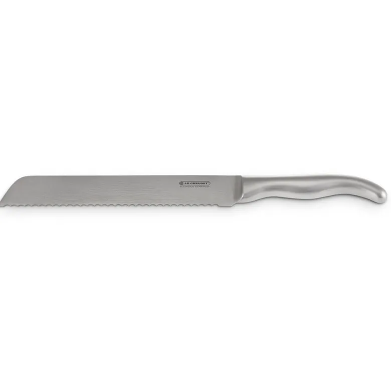 20 cm - Le Creuset Coltello Pane In Acciaio Inox