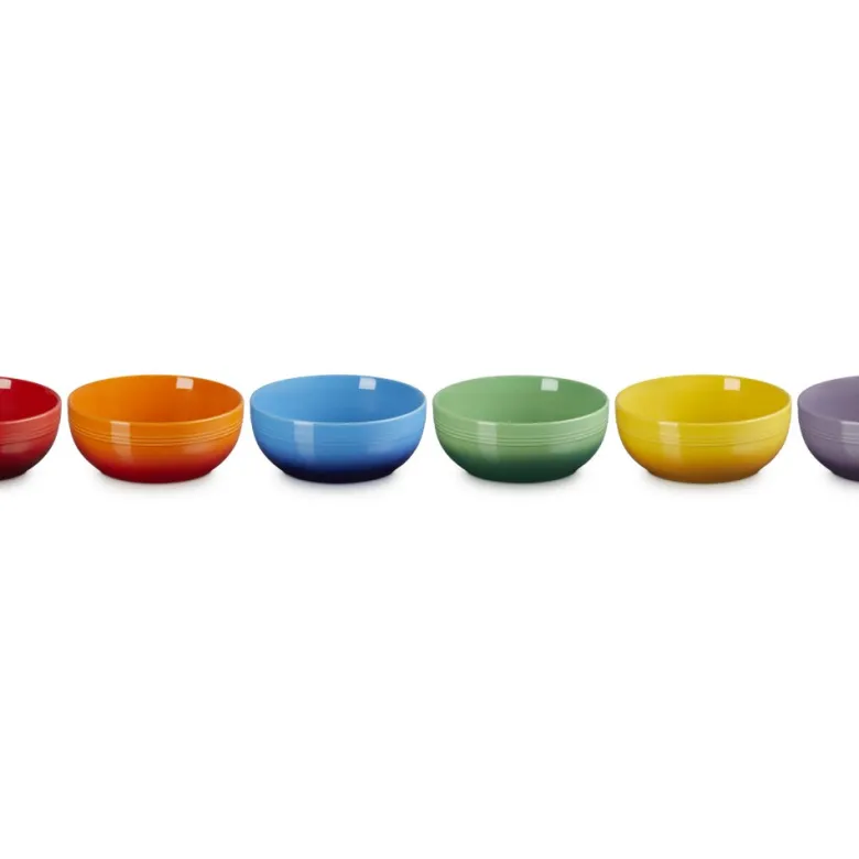 16 cm - Le Creuset Coupe Ciotola Cereali In Gres Vetrificato Set 6 Pz