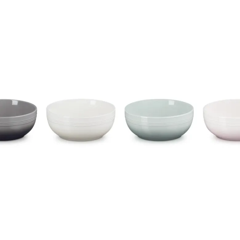 16 cm - Le Creuset Coupe Ciotola Cereali In Gres Vetrificato Set 4 Pz