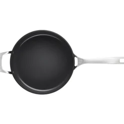 26 cm - Le Creuset Essential Padella Sautè con Coperchio Antiaderente Con Rivestimento In Ceramica In Acciaio Inox
