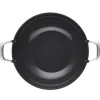 32 cm - Le Creuset Essential Wok Doppia Maniglia Con Rivestimento In Ceramica In Acciaio Inox
