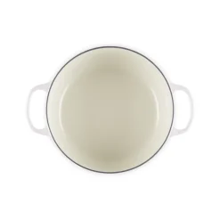 26 cm - Le Creuset Evolution Cocotte Rotonda Con Coperchio a Fiore In Ghisa Vetrificata