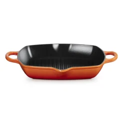 30 cm - Le Creuset Evolution Grill Bistecchiera Quadrato Profondo In Ghisa Vetrificata
