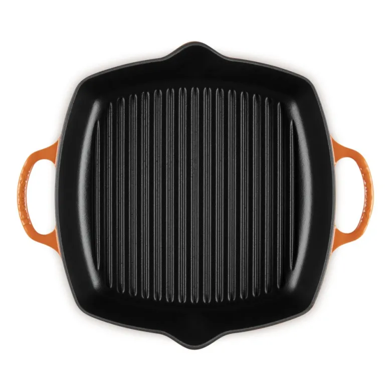 30 cm - Le Creuset Evolution Grill Bistecchiera Quadrato Profondo In Ghisa Vetrificata