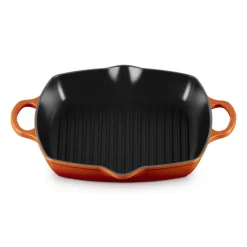 30 cm - Le Creuset Evolution Grill Bistecchiera Quadrato Profondo In Ghisa Vetrificata