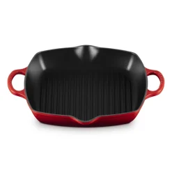 30 cm - Le Creuset Evolution Grill Bistecchiera Quadrato Profondo In Ghisa Vetrificata