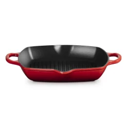 30 cm - Le Creuset Evolution Grill Bistecchiera Quadrato Profondo In Ghisa Vetrificata