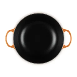 26 cm - Le Creuset Evolution Marmitta Casseruola Rotonda In Ghisa Vetrificata