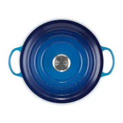26 cm - Le Creuset Evolution Marmitta Casseruola Rotonda In Ghisa Vetrificata