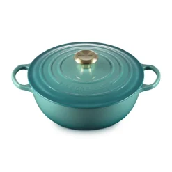 26 cm - Le Creuset Evolution Marmitta Casseruola Rotonda In Ghisa Vetrificata