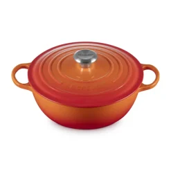 26 cm - Le Creuset Evolution Marmitta Casseruola Rotonda In Ghisa Vetrificata