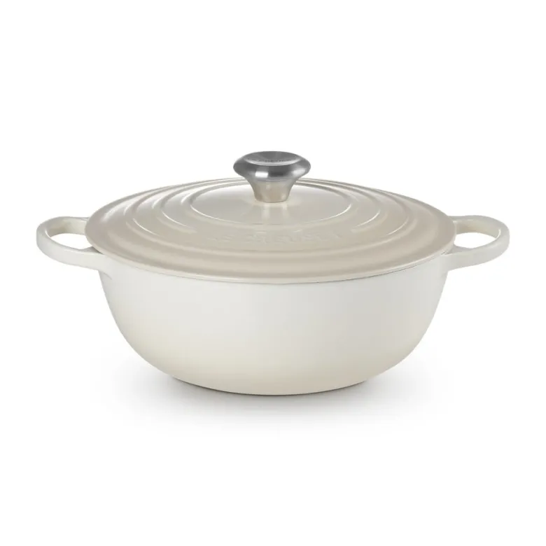26 cm - Le Creuset Evolution Marmitta Casseruola Rotonda In Ghisa Vetrificata