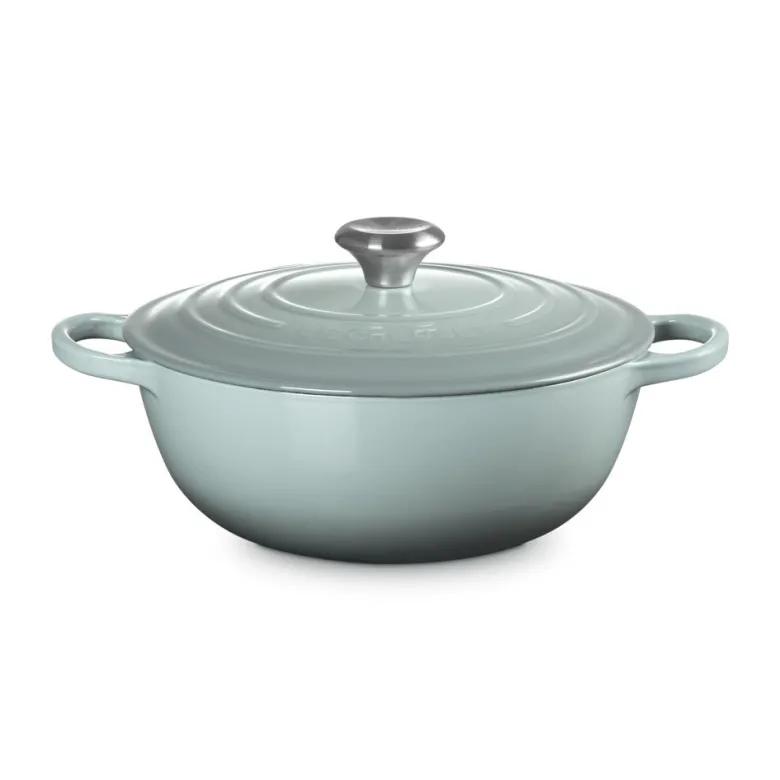 26 cm - Le Creuset Evolution Marmitta Casseruola Rotonda In Ghisa Vetrificata