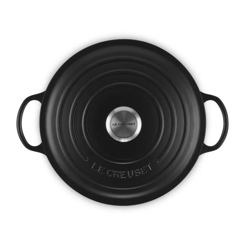 26 cm - Le Creuset Evolution Marmitta Casseruola Rotonda In Ghisa Vetrificata
