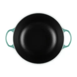 26 cm - Le Creuset Evolution Marmitta Casseruola Rotonda In Ghisa Vetrificata