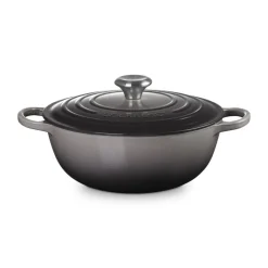 26 cm - Le Creuset Evolution Marmitta Casseruola Rotonda In Ghisa Vetrificata