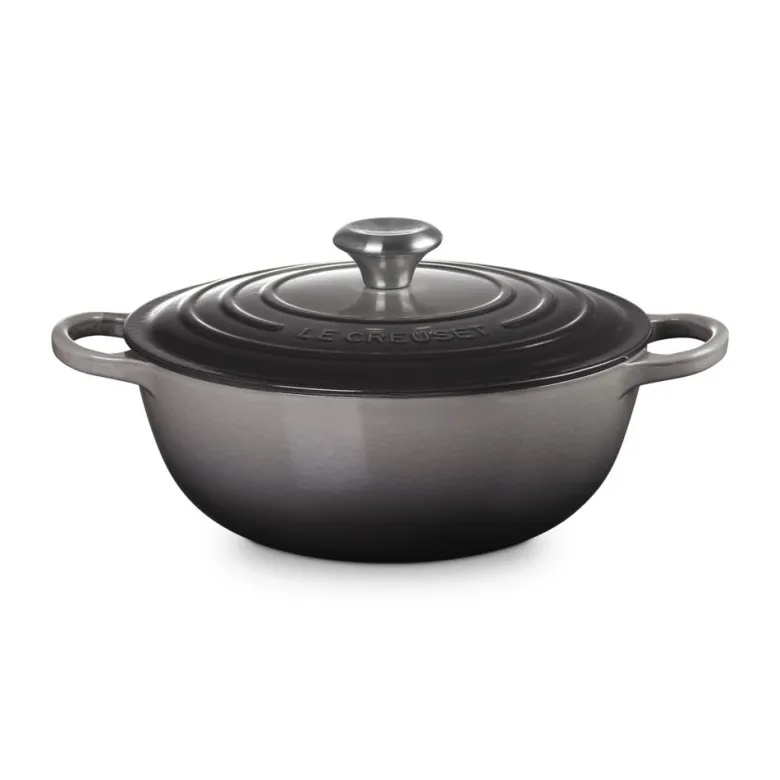 26 cm - Le Creuset Evolution Marmitta Casseruola Rotonda In Ghisa Vetrificata