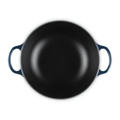 26 cm - Le Creuset Evolution Marmitta Casseruola Rotonda In Ghisa Vetrificata