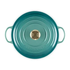 26 cm - Le Creuset Evolution Marmitta Casseruola Rotonda In Ghisa Vetrificata