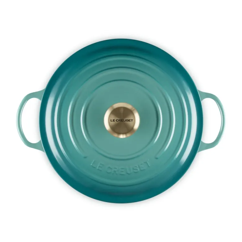 26 cm - Le Creuset Evolution Marmitta Casseruola Rotonda In Ghisa Vetrificata
