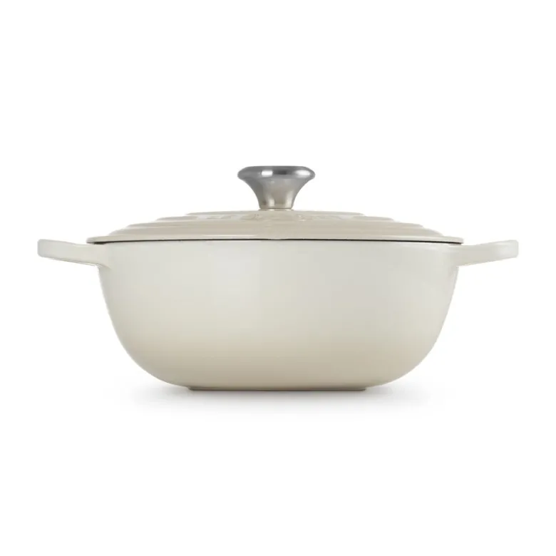 26 cm - Le Creuset Evolution Marmitta Casseruola Rotonda In Ghisa Vetrificata