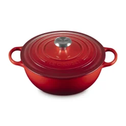 26 cm - Le Creuset Evolution Marmitta Casseruola Rotonda In Ghisa Vetrificata