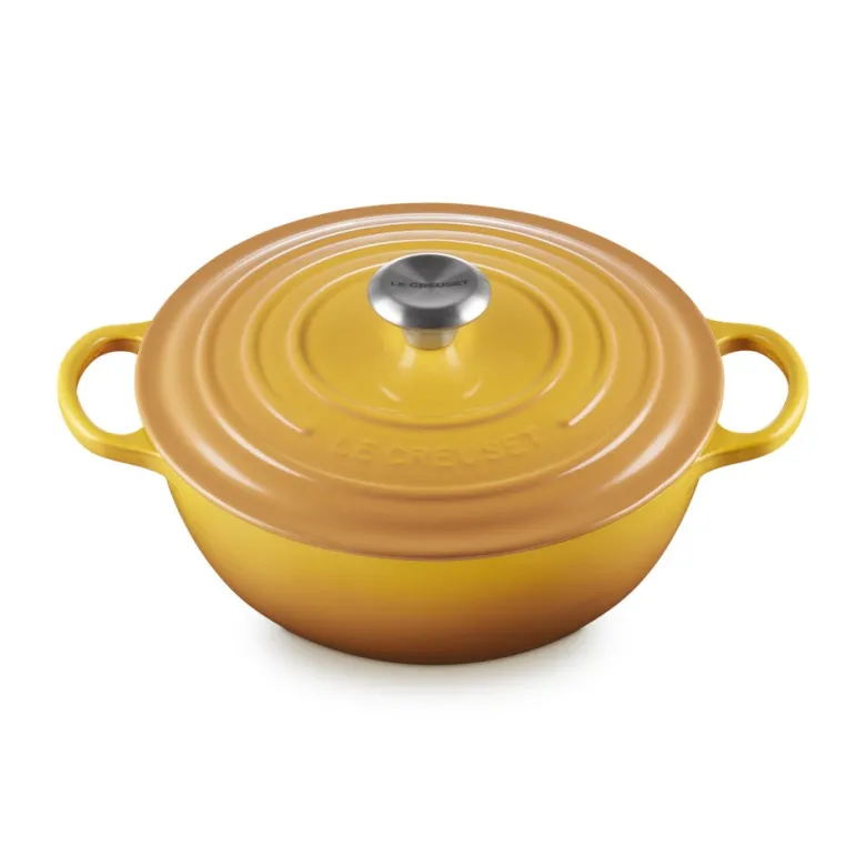 26 cm - Le Creuset Evolution Marmitta Casseruola Rotonda In Ghisa Vetrificata