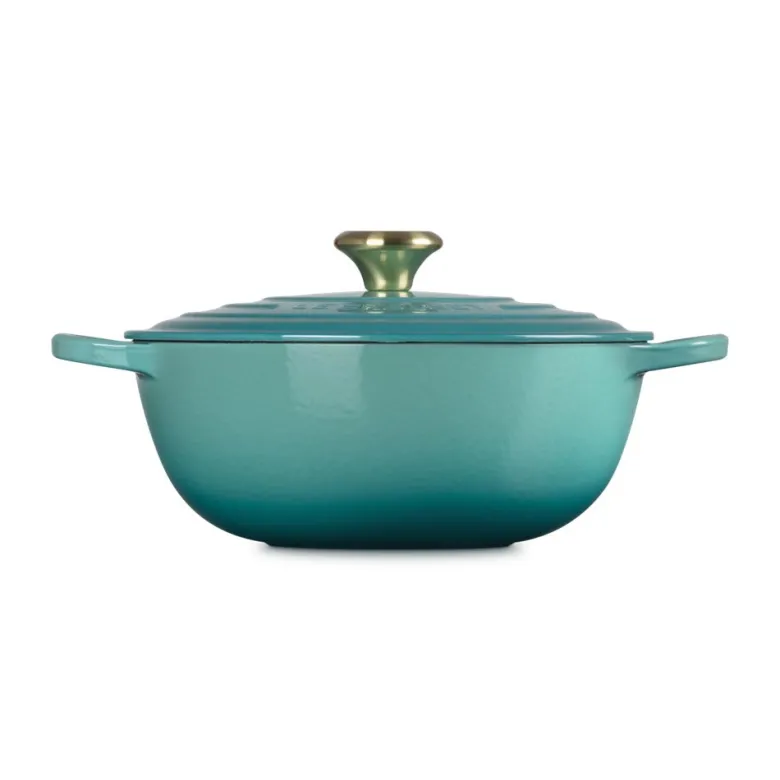 26 cm - Le Creuset Evolution Marmitta Casseruola Rotonda In Ghisa Vetrificata