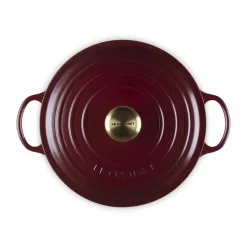 26 cm - Le Creuset Evolution Marmitta Casseruola Rotonda In Ghisa Vetrificata