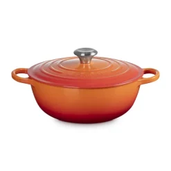 26 cm - Le Creuset Evolution Marmitta Casseruola Rotonda In Ghisa Vetrificata