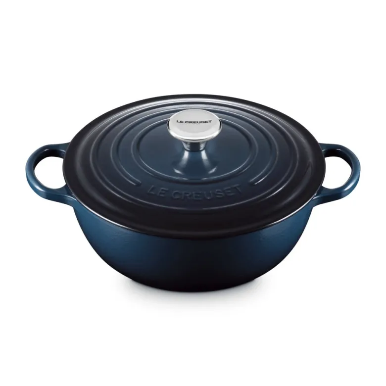 26 cm - Le Creuset Evolution Marmitta Casseruola Rotonda In Ghisa Vetrificata