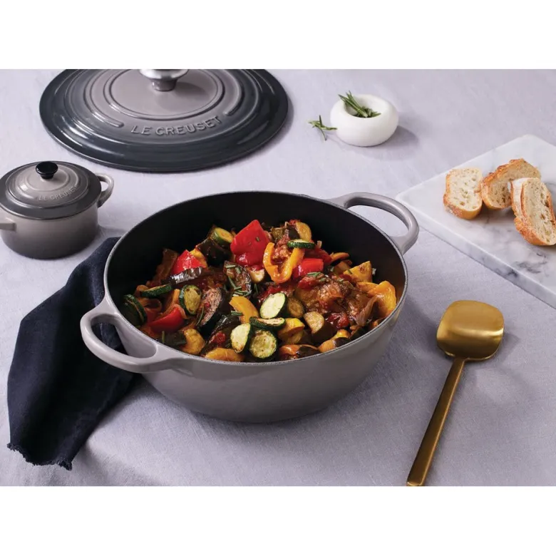 26 cm - Le Creuset Evolution Marmitta Casseruola Rotonda In Ghisa Vetrificata