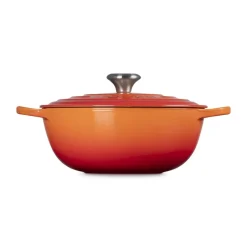 26 cm - Le Creuset Evolution Marmitta Casseruola Rotonda In Ghisa Vetrificata